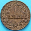 Монета Германская Восточная Африка 1 геллер 1909 год. J