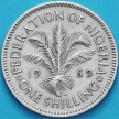 Монеты Нигерии 1 шиллинг 1959 год.