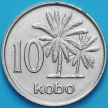 Монета Нигерия 10 кобо 1989 год.