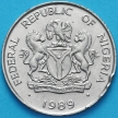 Монета Нигерия 10 кобо 1989 год.