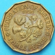Монета Нигерия 3 пенса 1959 год. 