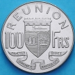 Монета Реюньон 100 франков 1964 год. 
