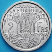 Монета Реюньон 2 франка 1948 г. UNC