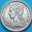 Монета Реюньон 2 франка 1948 г. UNC