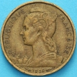 Монета Реюньон 10 франков 1955 год
