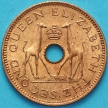 Монета Родезия и Ньясаленд 1/2 пенни 1964 год.