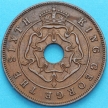Монета Родезия Южная 1 пенни 1949 год.
