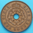 Монета Родезия Южная 1 пенни 1952 год.