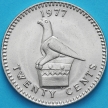 Монета Родезия 20 центов 1977 год.