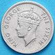 Монета Родезия Южная 3 пенса 1952 год.