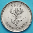 Монета Родезия 5 центов 1977 год.