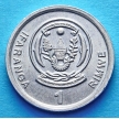 Монета Руанда 1 франк 2003 год.