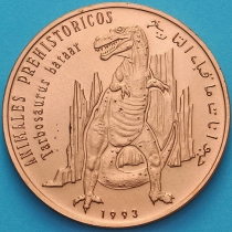 Западная Сахара 100 песет 1993 год. Тарбозавр
