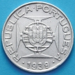 Монета Сан Томе и Принсипи 10 эскудо 1939 год. Серебро.