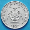 Монета Сан Томе и Принсипи 2,5 эскудо 1939 год. Серебро.