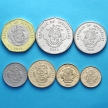 Сейшельские острова набор 7 монет 2016 год.
