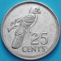 Сейшельские острова 25 центов 1993 год