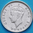 Монета Сейшельские острова 25 центов 1939 год. Серебро