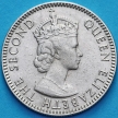 Монета Сейшельские острова 25 центов 1972 год. 