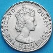 Монета Сейшельские острова 25 центов 1973 год.
