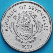 Монета Сейшельские острова 25 центов 1993 год