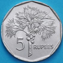 Сейшельские острова 5 рупий 1982 год