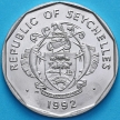 Монета Сейшельские острова 5 рупий 1992 год