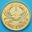 Монета Сейшельских островов 1 цент 1982 год.