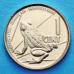 Монета Сейшельских островов 1 цент 2016 год. Лягушка Гардинера.