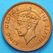 Монета Сейшельских островов 5 центов 1948 год.