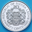 Монета Сьерра Леоне 20 центов 1980 год