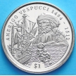 Монета Сьерра-Леоне 1 доллар 1999 год. Америго Веспучи