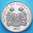 Монета Сьерра-Леоне 1 доллар 2012 год. Олимпиада, лучник