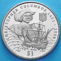 Сьерра-Леоне 1 доллар 2006 год. Колумб