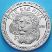 Монета Сьерра-Леоне 1 доллар 2001 год. Лев