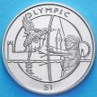 Монета Сьерра-Леоне 1 доллар 2012 год. Олимпиада, лучник