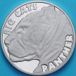 Монета Сьерра-Леоне 1 доллар 2020 год. Большие кошки. Пантера.