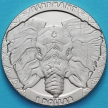 Монета Сьерра-Леоне 1 доллар 2019 год. Большая пятерка. Слон.