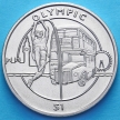 Монета Сьерра-Леоне 1 доллар 2012 год. Олимпиада, прыжки