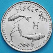 Сомалиленд 10 шиллингов 2006 год. Гороскоп. Рыбы