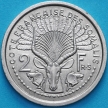 Монета Французский Берег Сомали 2 франка 1965 год.