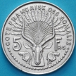 Монета Французский Берег Сомали 5 франков 1959 год. №2