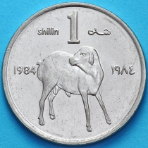 Сомали 1 шиллинг 1984 год.