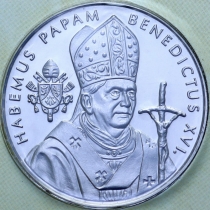 Сомали 1 доллар 2006 год. Папа Бенедикт XVI. Избрание