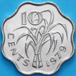 Монета Свазиленд 10 центов 1979 год.