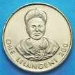 Монета Свазиленд 1 лилангени 2003 год.