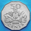 Монета Свазиленда 50 центов 2005 год.