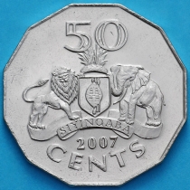 Свазиленд 50 центов 2007 год.