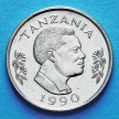 Монета Танзания 50 сенти 1990 год. Кролик.
