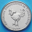 Монета Восточного Тимора 10 сентаво 2011 год. Петух.